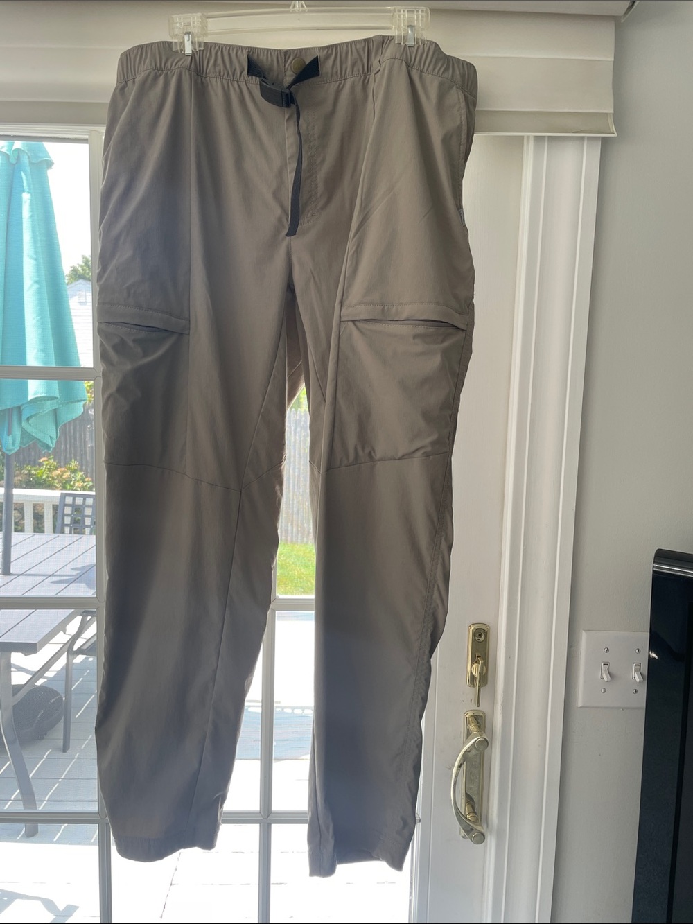 L.L. Bean Men's Cargo Pants in Taupe Gray